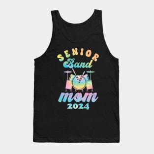 senior Band Mom 2024 funny mom mothers day Tank Top